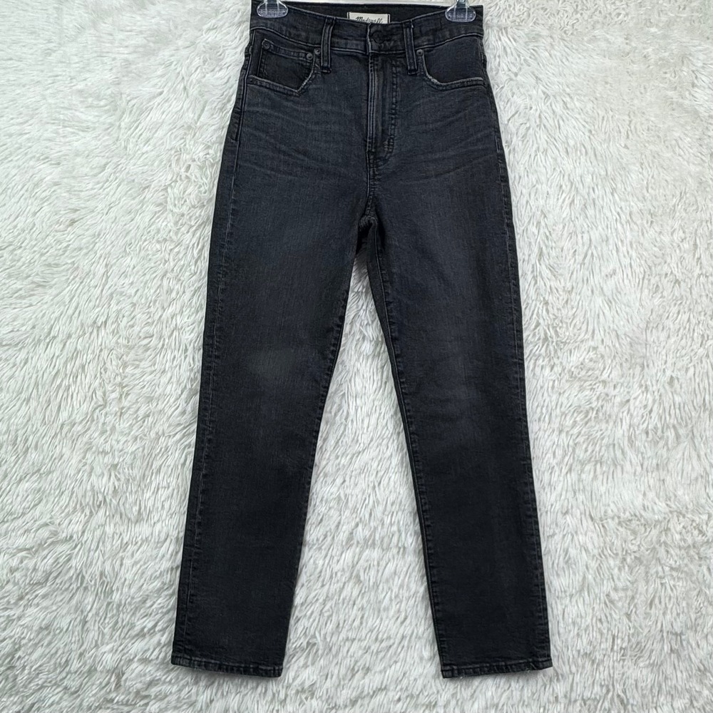 Madewell Washed Black High Rise Jeans Size 25